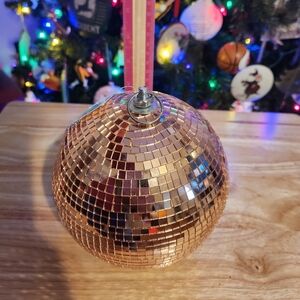 Big Disco Ball Ornament NWT